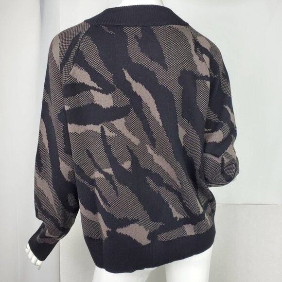 Athleta NWOT Merino Wool Blend Jacquard Thermolite Crew Neck Sweater Size S - Picture 5 of 10